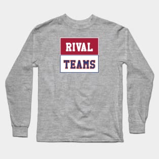 Rival Teams | Alabama vs Auburn Long Sleeve T-Shirt